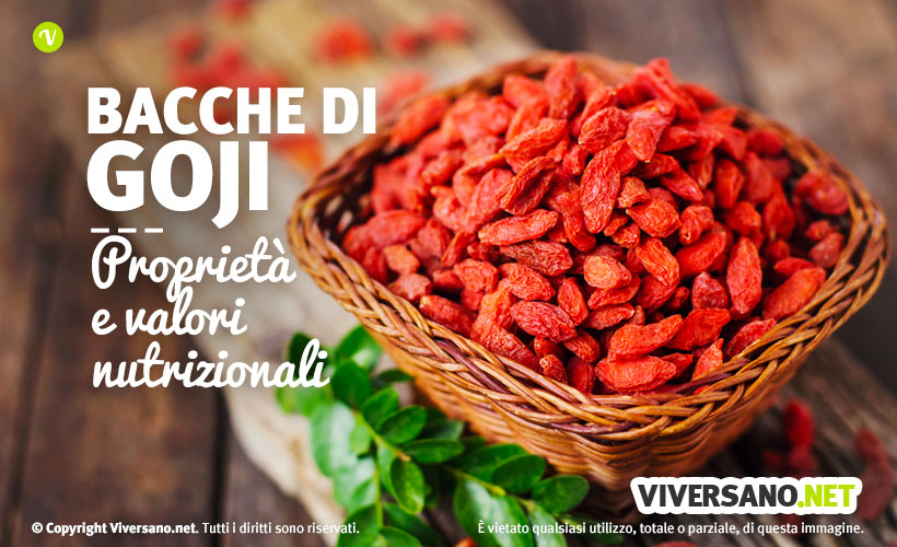 Bacche di goji: proprietà, benefici, usi e controindicazioni