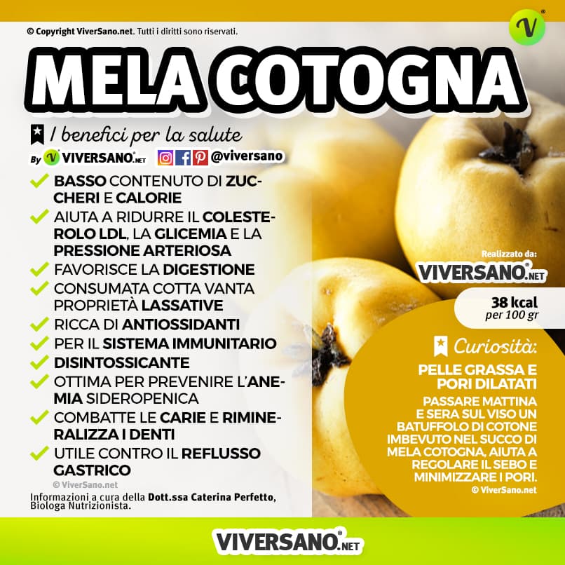 Scarica: Le proprietà della mela cotogna