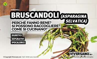 Bruscandoli sfusi sopra un tavolo