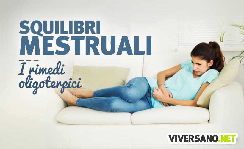 I rimedi dell'oligoterapia contro i disturbi mestruali
