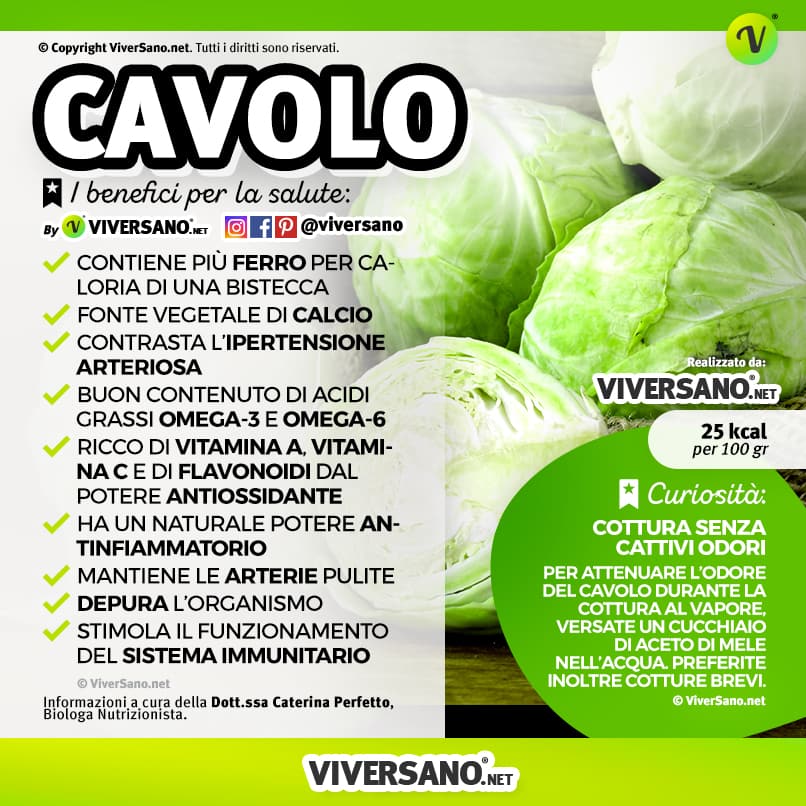 Scarica: Le proprietà del Cavolo Scarica: Le proprietà del Cavolo