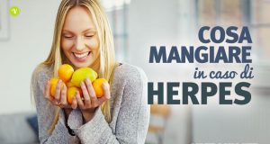 Alimentazione contro l'herpes labiale
