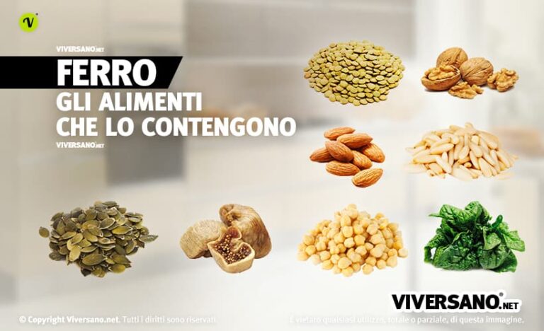 Alimenti (e verdure) che contengono ferro: i cibi più ricchi (+ tabella)