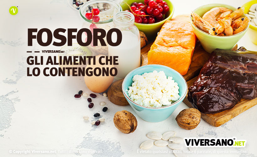 Fosforo, ecco gli alimenti che ne contengono di più