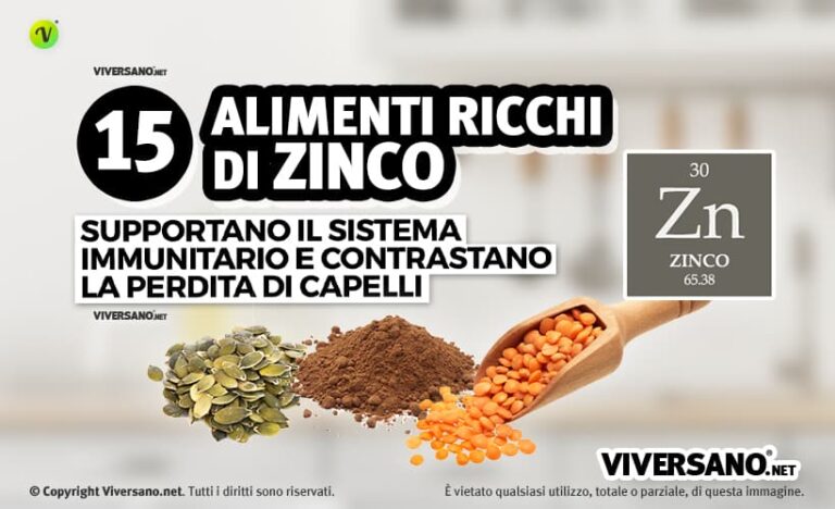 Zinco negli alimenti: dove si trova? I cibi che ne contengono di più