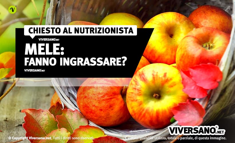 Mangiare le mele tutti i giorni fa ingrassare o aiuta a dimagrire?