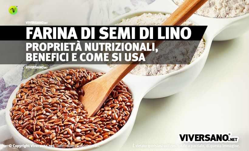 Farina di semi di lino: proprietà e 10 modi per utilizzarla nelle ricette