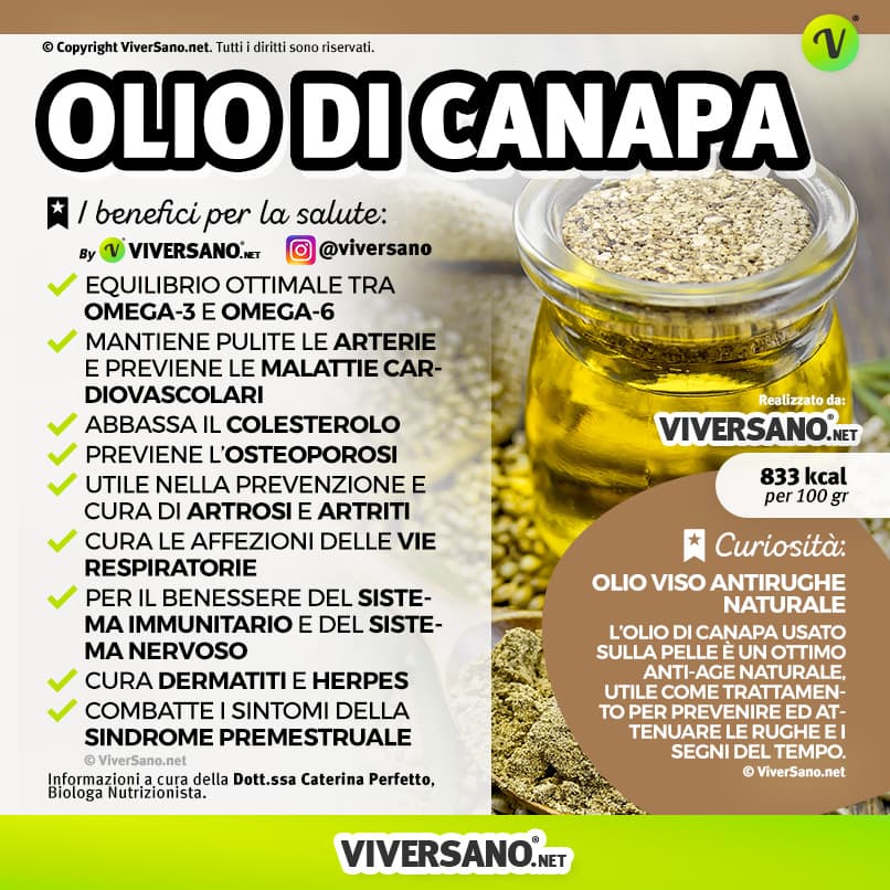 Scarica: Le proprietà dell'olio di canapa