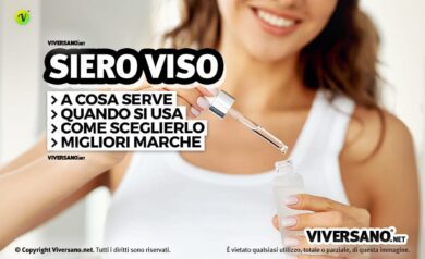 Siero viso con contagocce