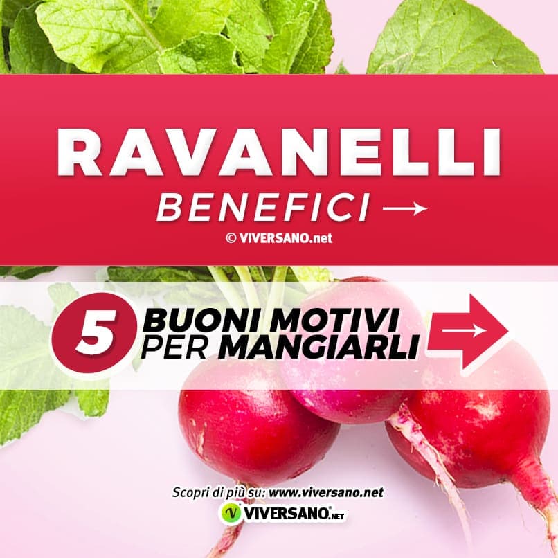 Ravanelli, l'alimento antistress a portata di tutti