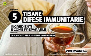 5 tisane per rinforzare le difese immunitarie